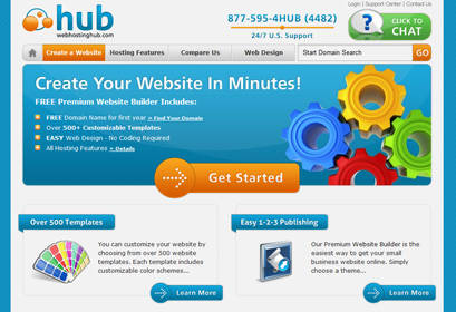 webhostinghub website builder userfriendly1