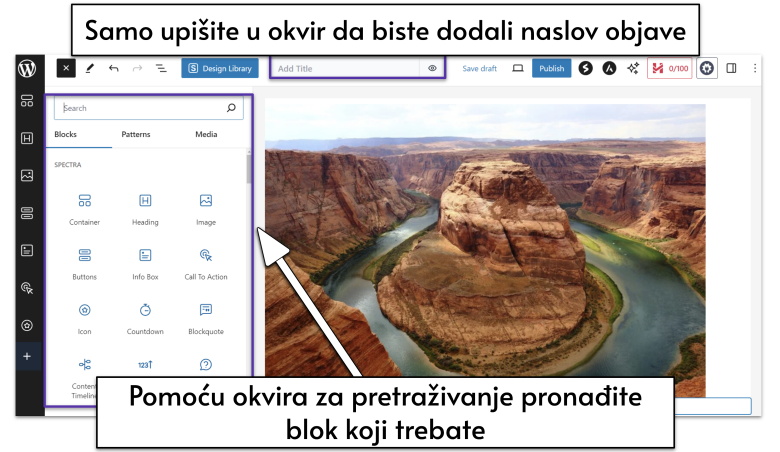 Adding blocks in WordPress