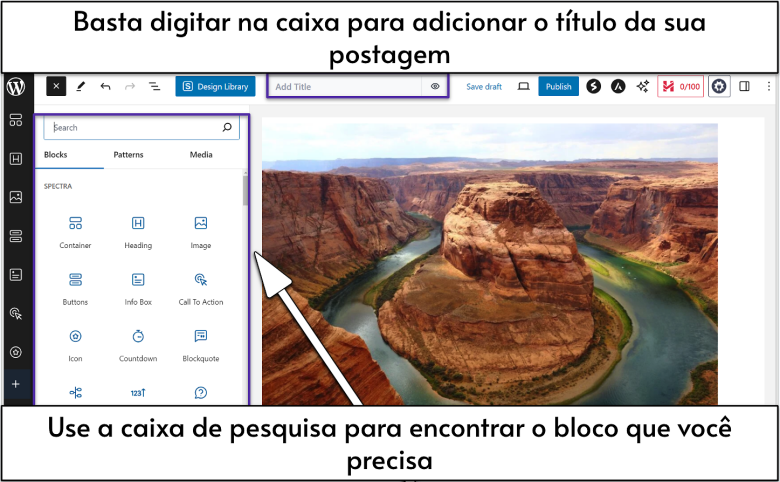 Just type in the box to add your-pt
