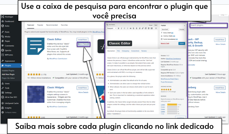 Use the search box to find the -pt