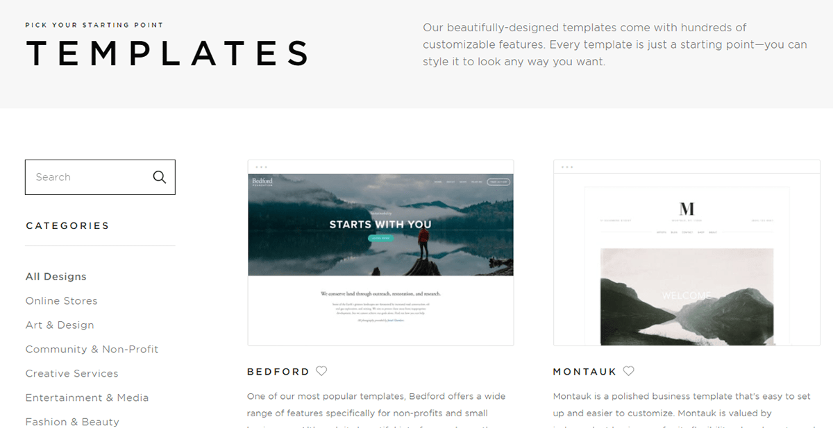 Squarespace-templates