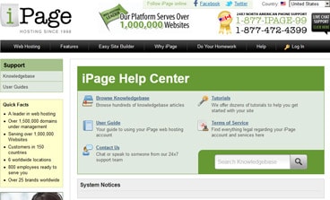 iPage support 1