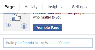 promote your page