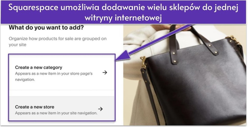 Squarespace umożliwia dodawanie wielu sklepów do jednej witryny internetowej