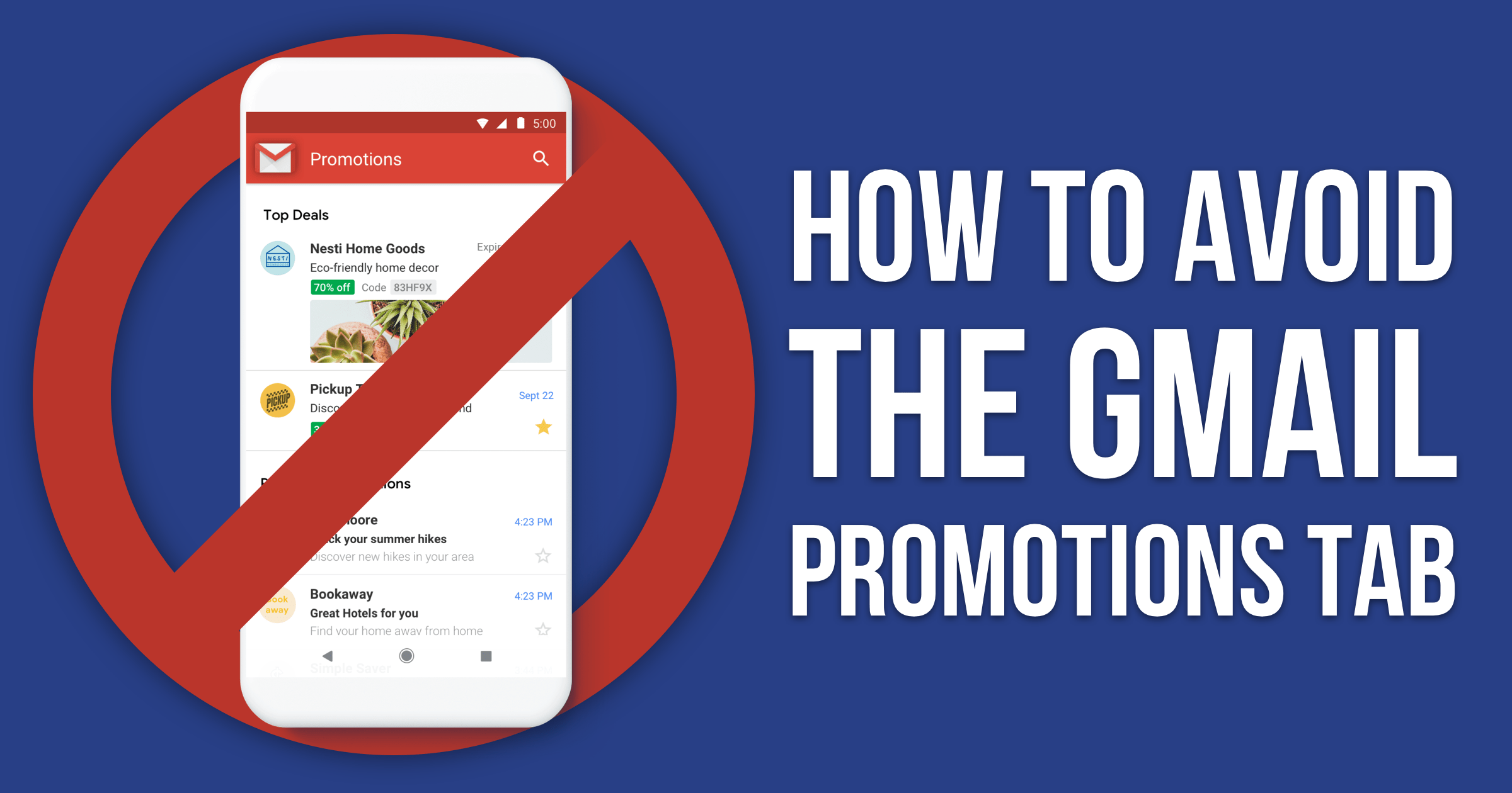 11 Ways To Avoid The Gmail Promotions Tab In 21