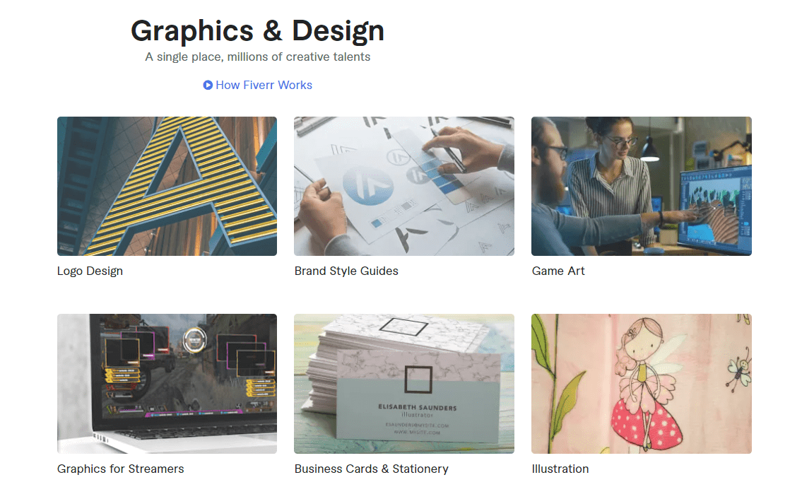 Fiverr - Graphics and Design