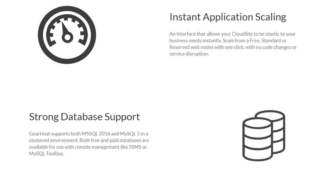 GearHost Instant Application Scaling