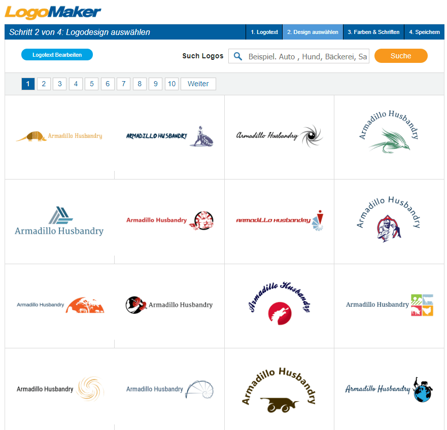 LogoMaker features DE 3