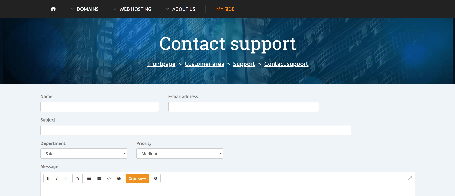 NetBox-support