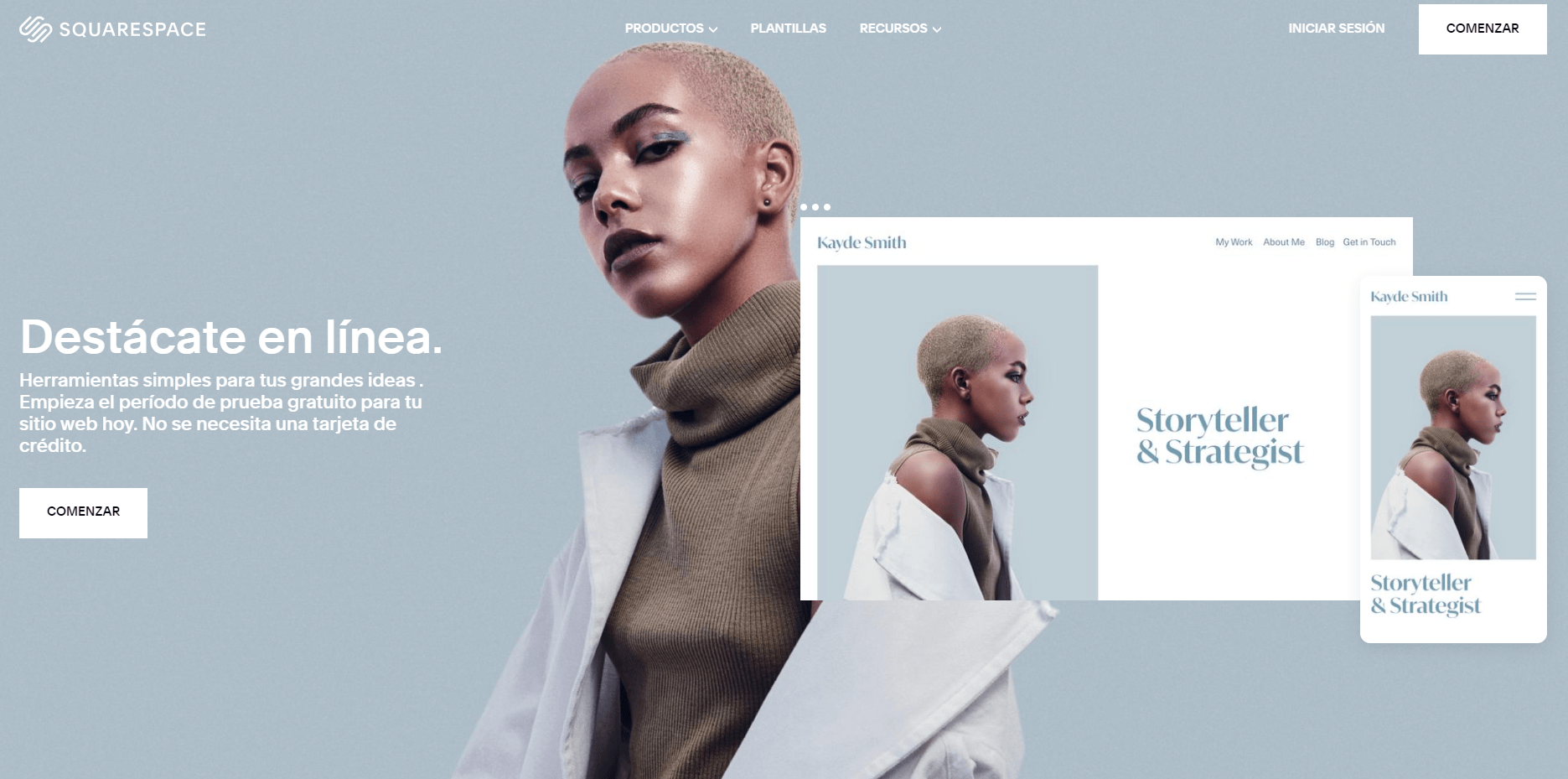 Squarespace Homepage