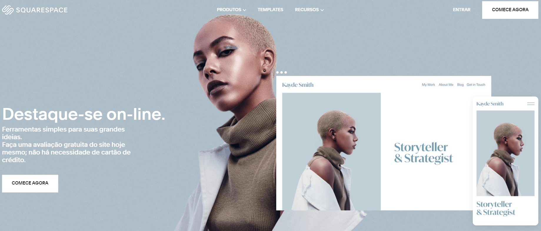 Squarespace Homepage