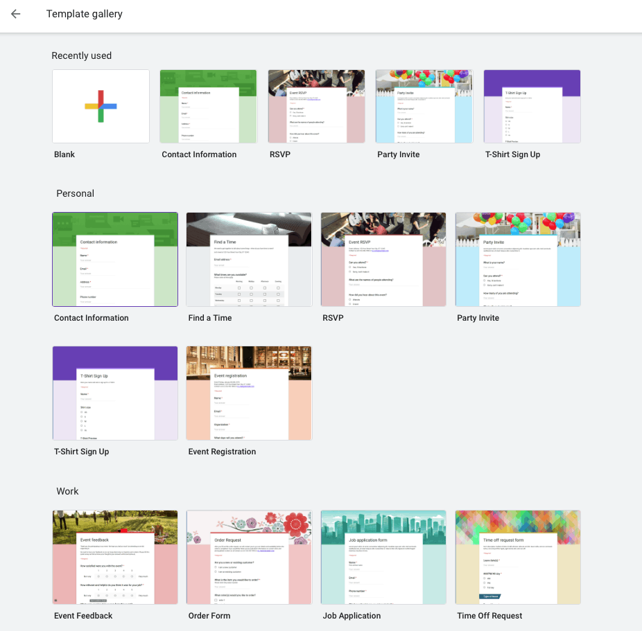 Google Forms: criador de formulários online