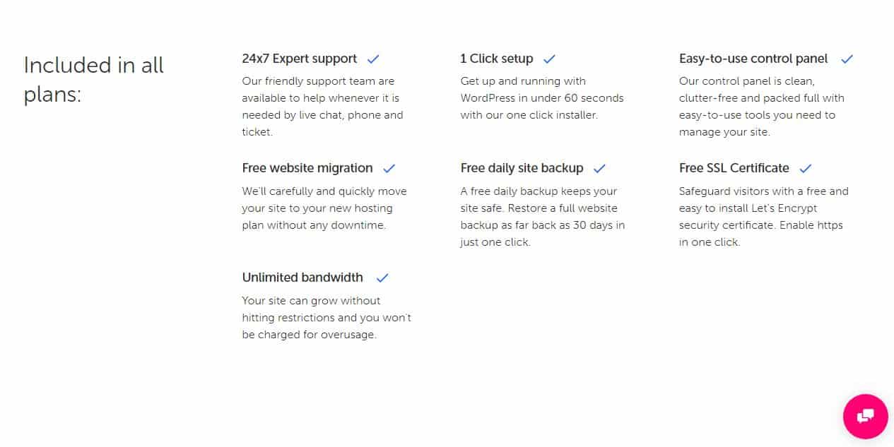 Tsohost WordPress Plans