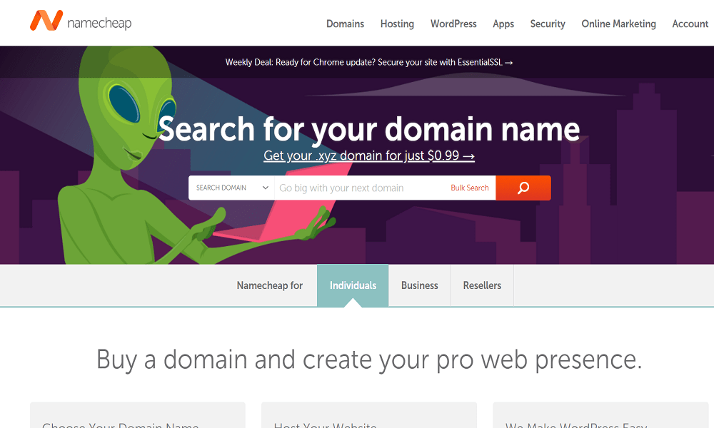 Namecheap Overview