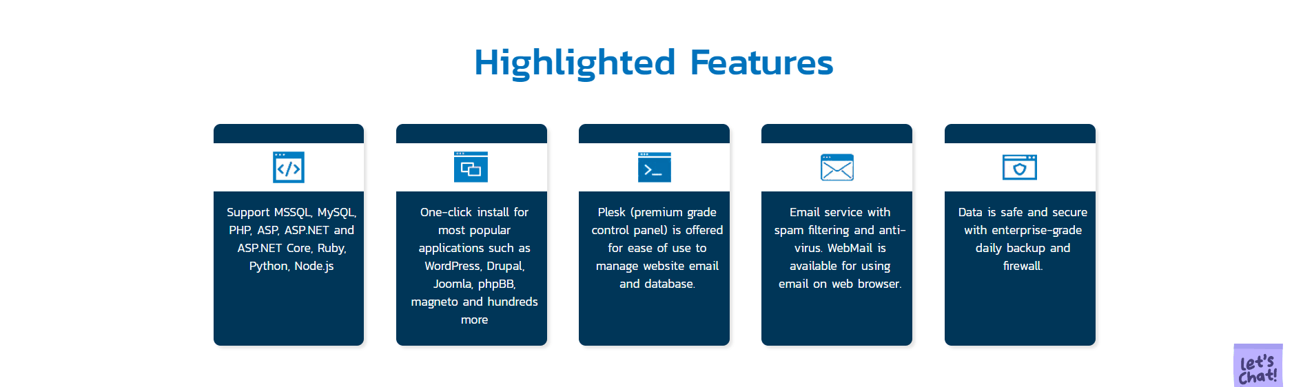 VhostWeb-features