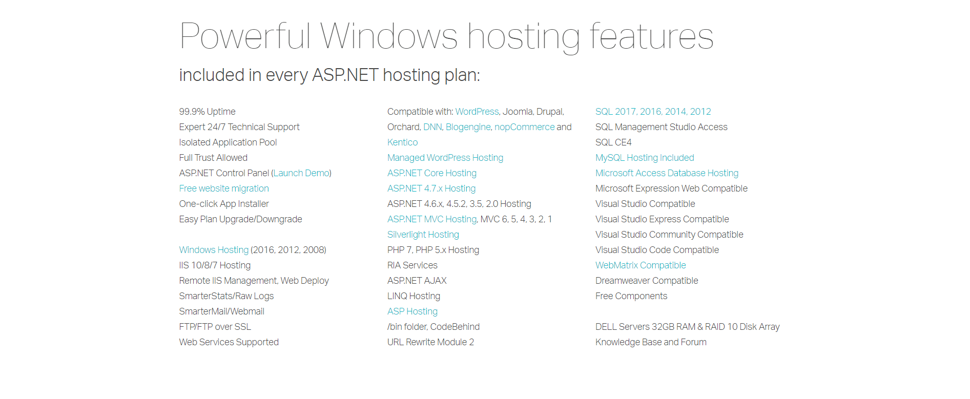 winhost-features