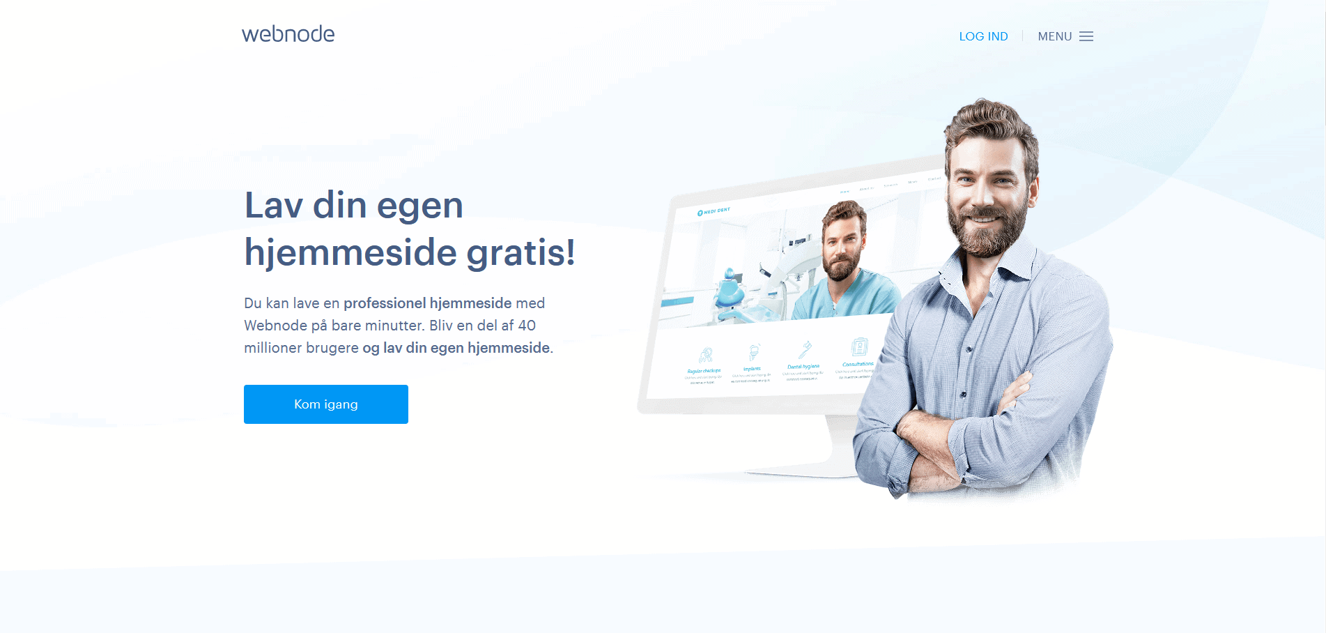 De 10 bedste (VIRKELIG GRATIS) hjemmesidebyggere i Februar 2021