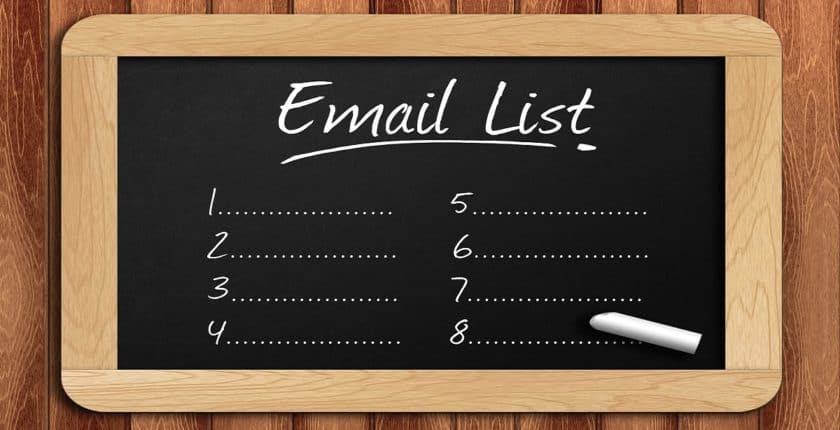 Como construir uma lista de e-mail em 3 etapas simples
