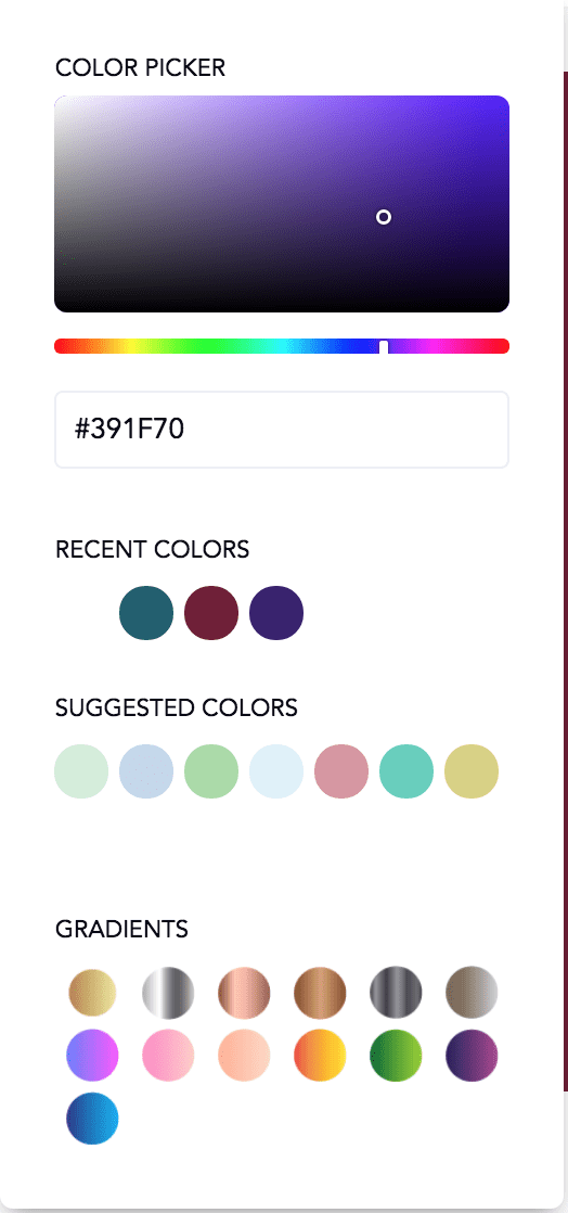 color picker