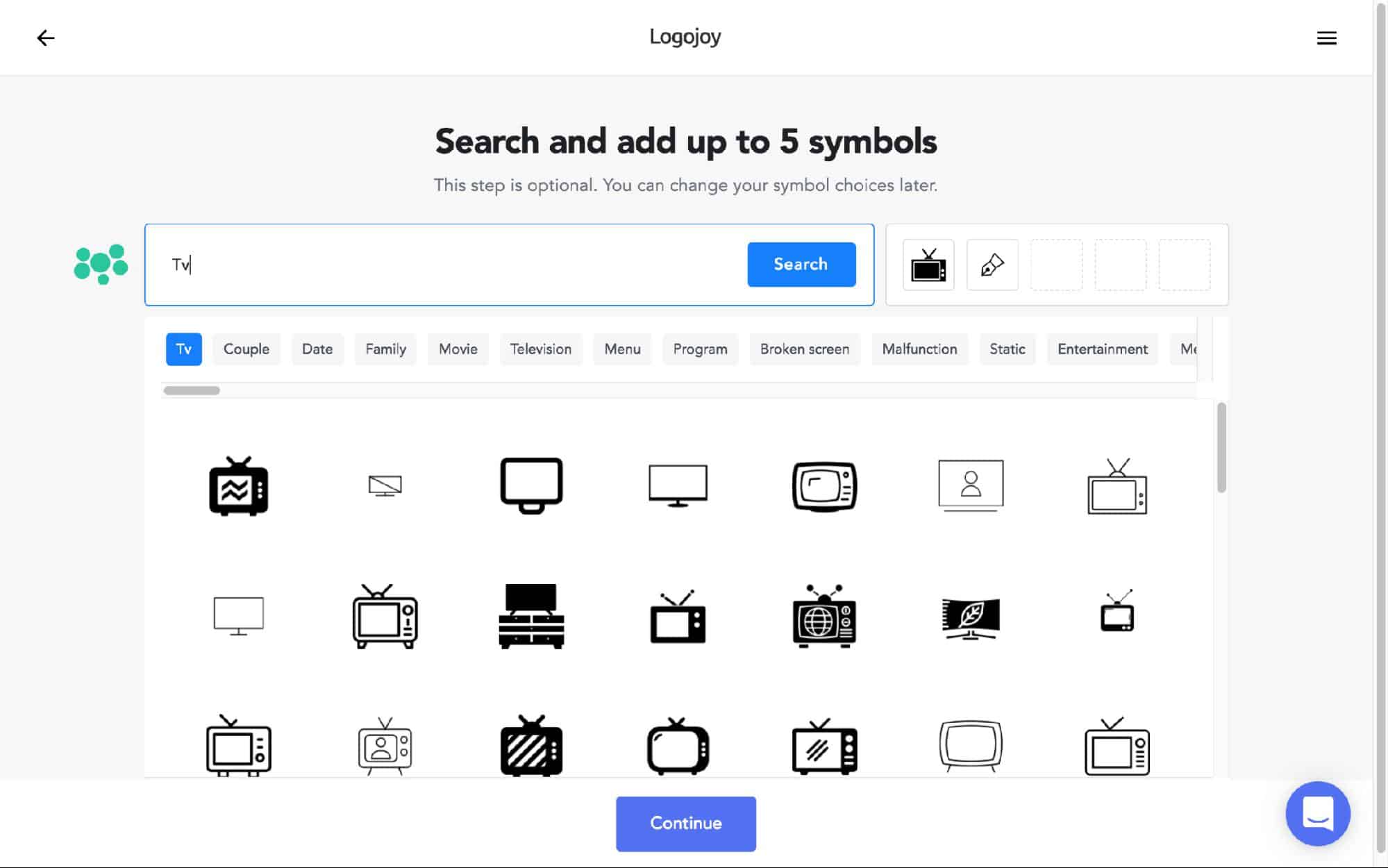 Logojoy search