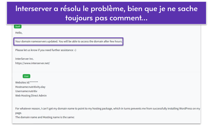 interserver review 2 - fr