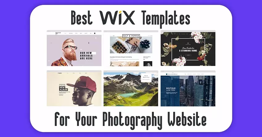 6 Best Wix Photography Website Templates (+3 Worst)