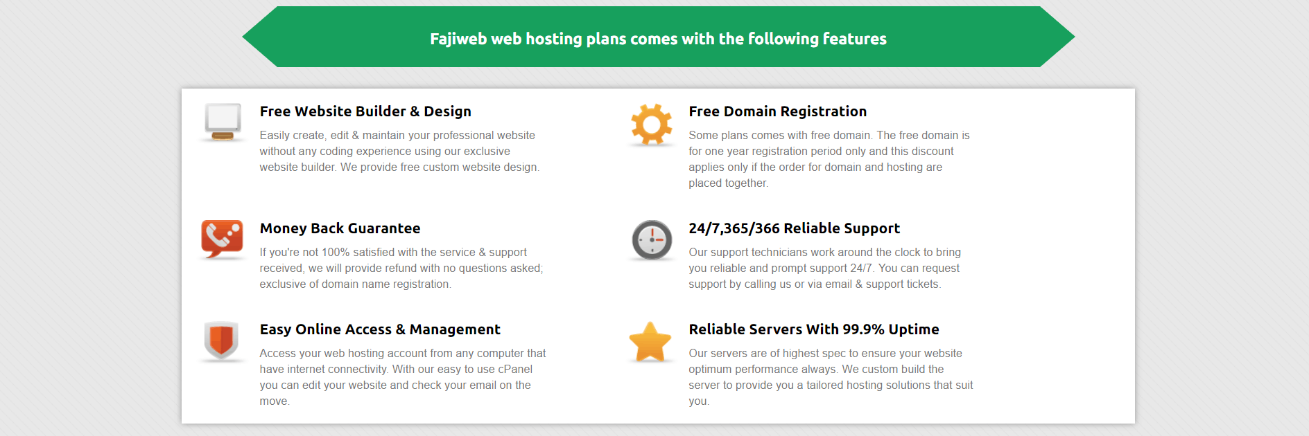 fajiweb-features
