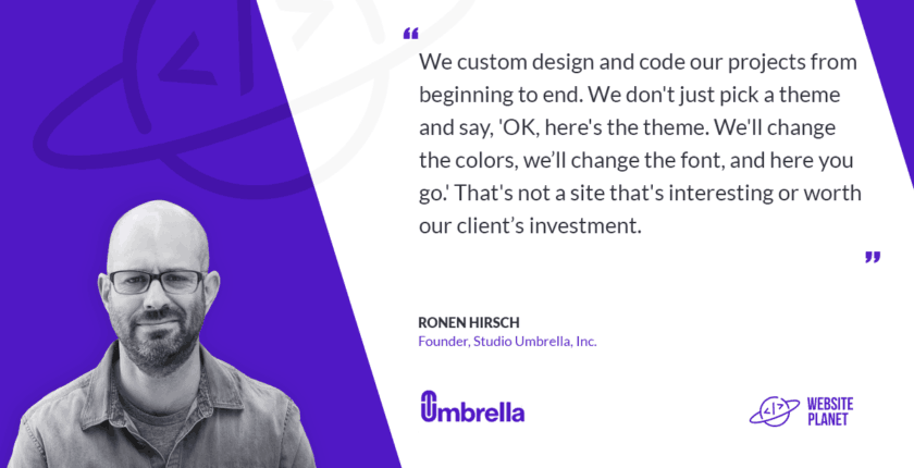 Studio Umbrella – Paying Attention to Custom Details That Make Websites Stand Out