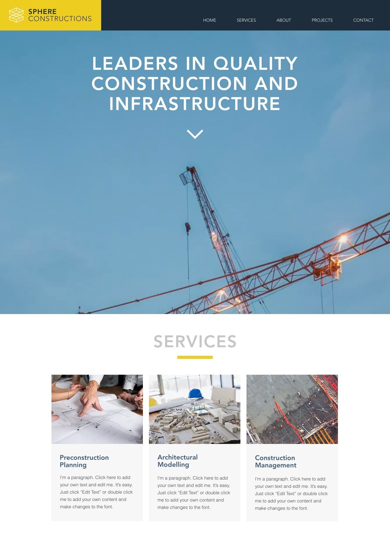 6 Best Wix Templates For Architect Websites-image2