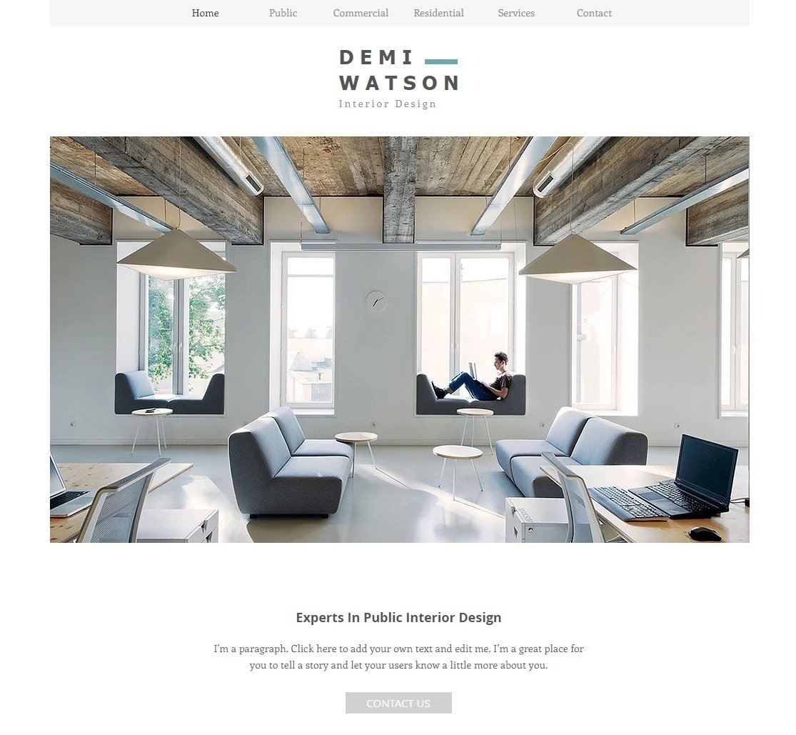 6 Best Wix Templates For Architect Websites-image4