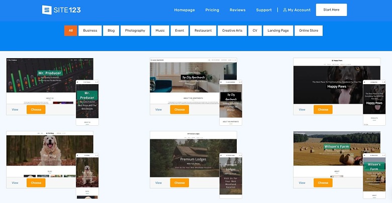 Meilleurs créateurs de site Web gratuits 2021 – Testés
