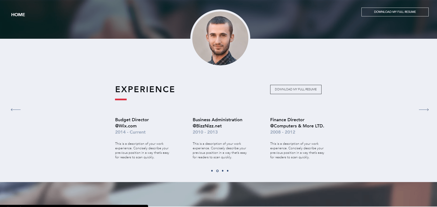 10 Best Wix Templates for Your Portfolio and Resume Website