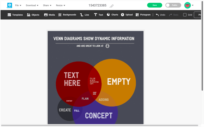 Infographic Chart Generator