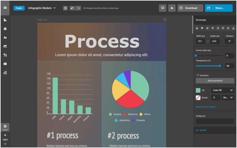 infographic software comparison