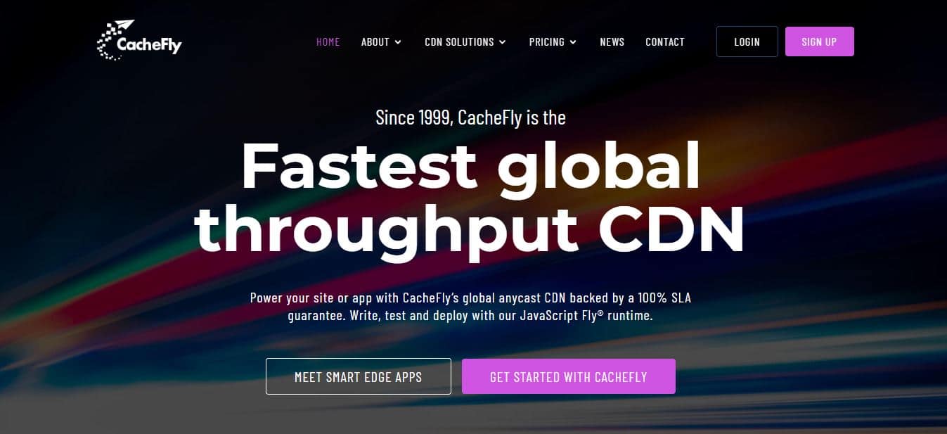 CacheFly website