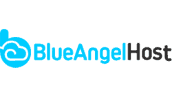 blueangelhost logo rectangular