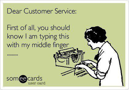 customer service meme