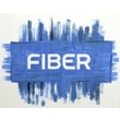 fiber logo square