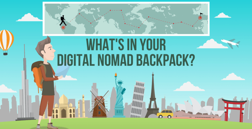 A Digital Nomad’s Backpack: What Should You Pack 2024