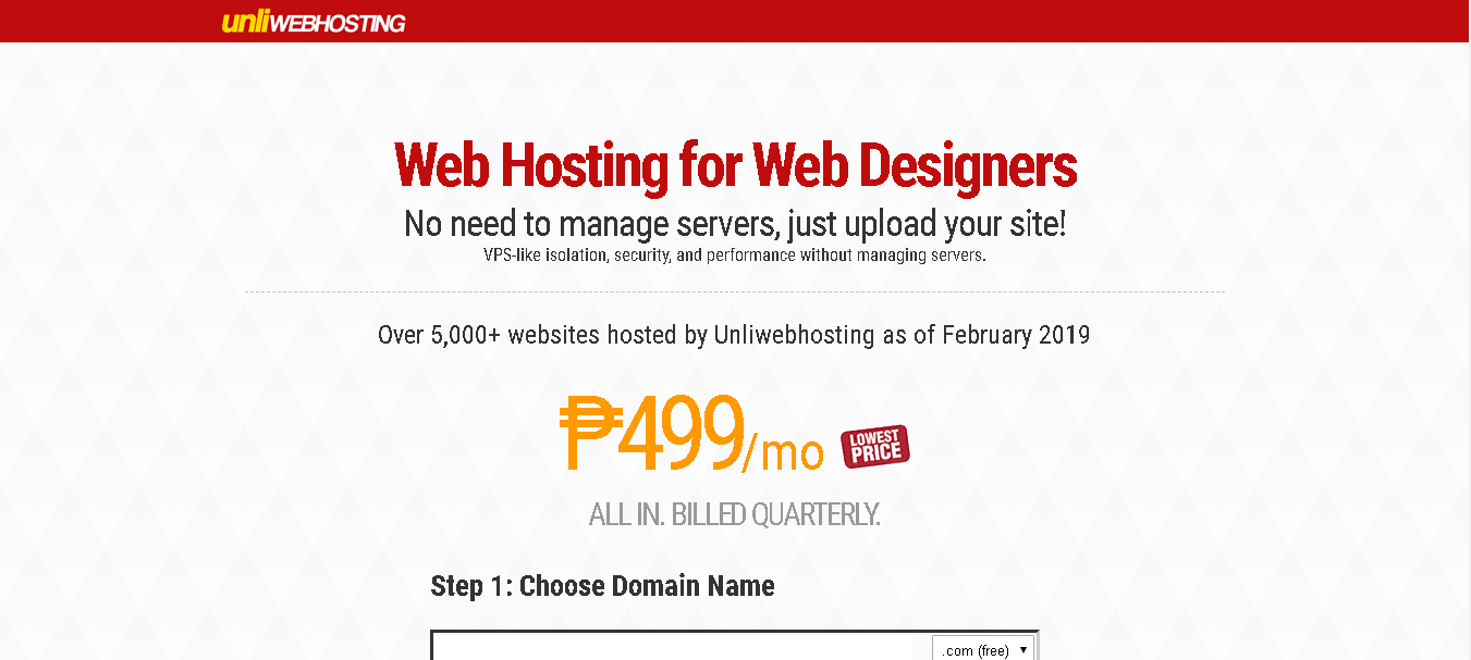 unliwebhosting main