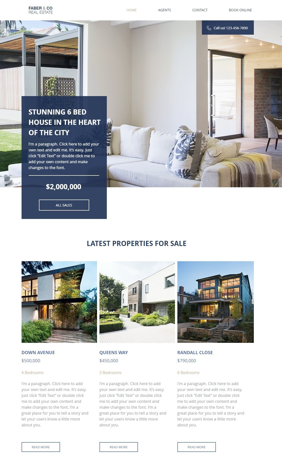 Real Estate Website Templates Available at Webflow