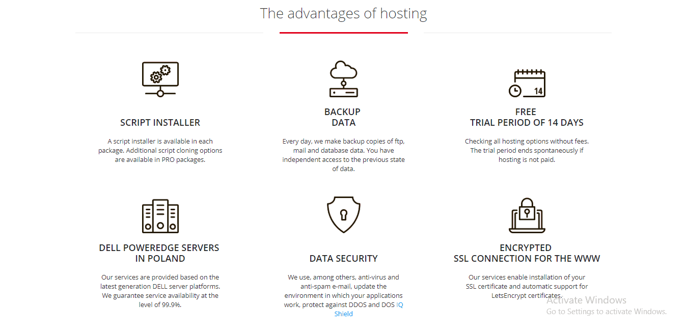 IQ PL features