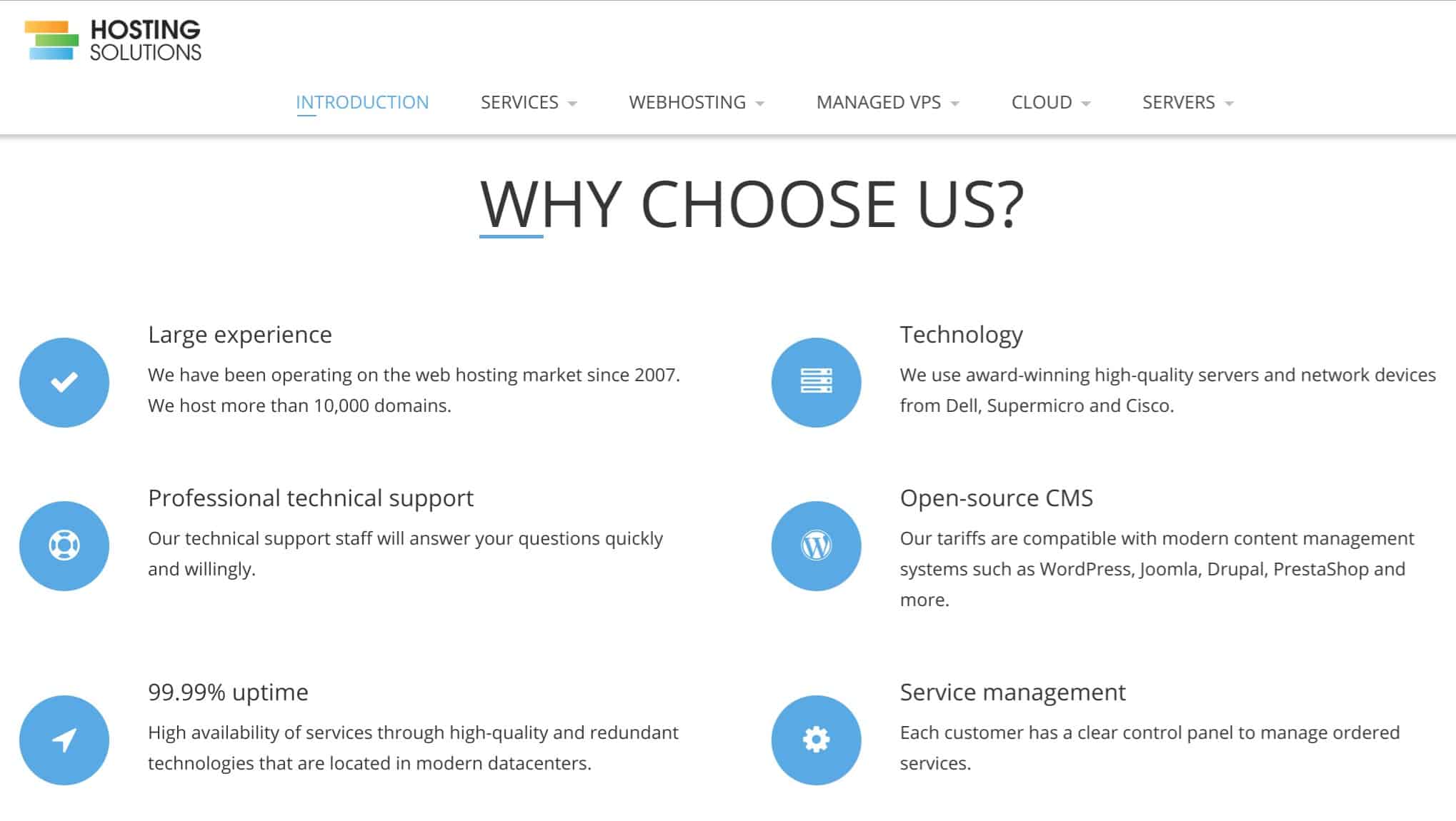 Hosting Solutions