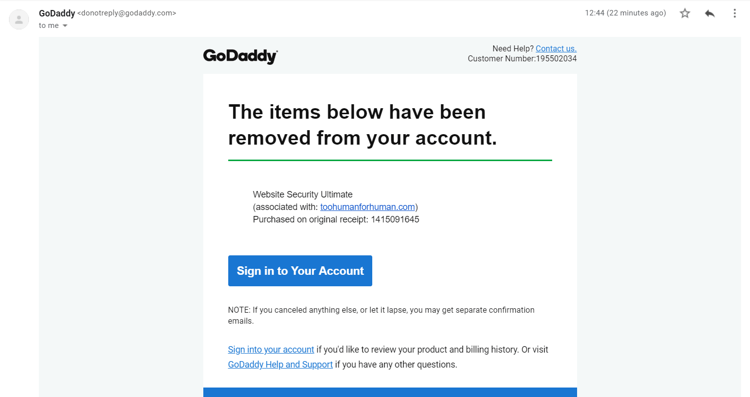 How to Cancel Your Account with GoDaddy and Get a Refund-image2