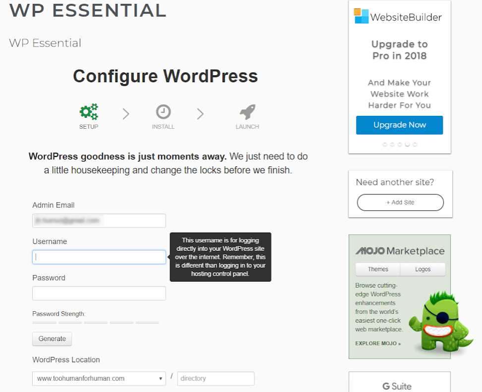 How to Connect a Domain and Install WordPress on iPage-image1