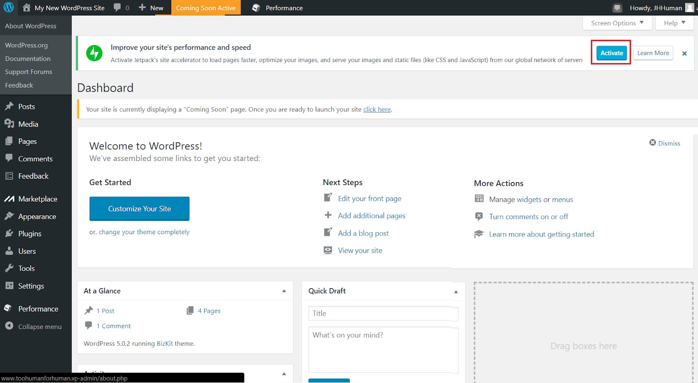 How to Connect a Domain and Install WordPress on iPage-image6