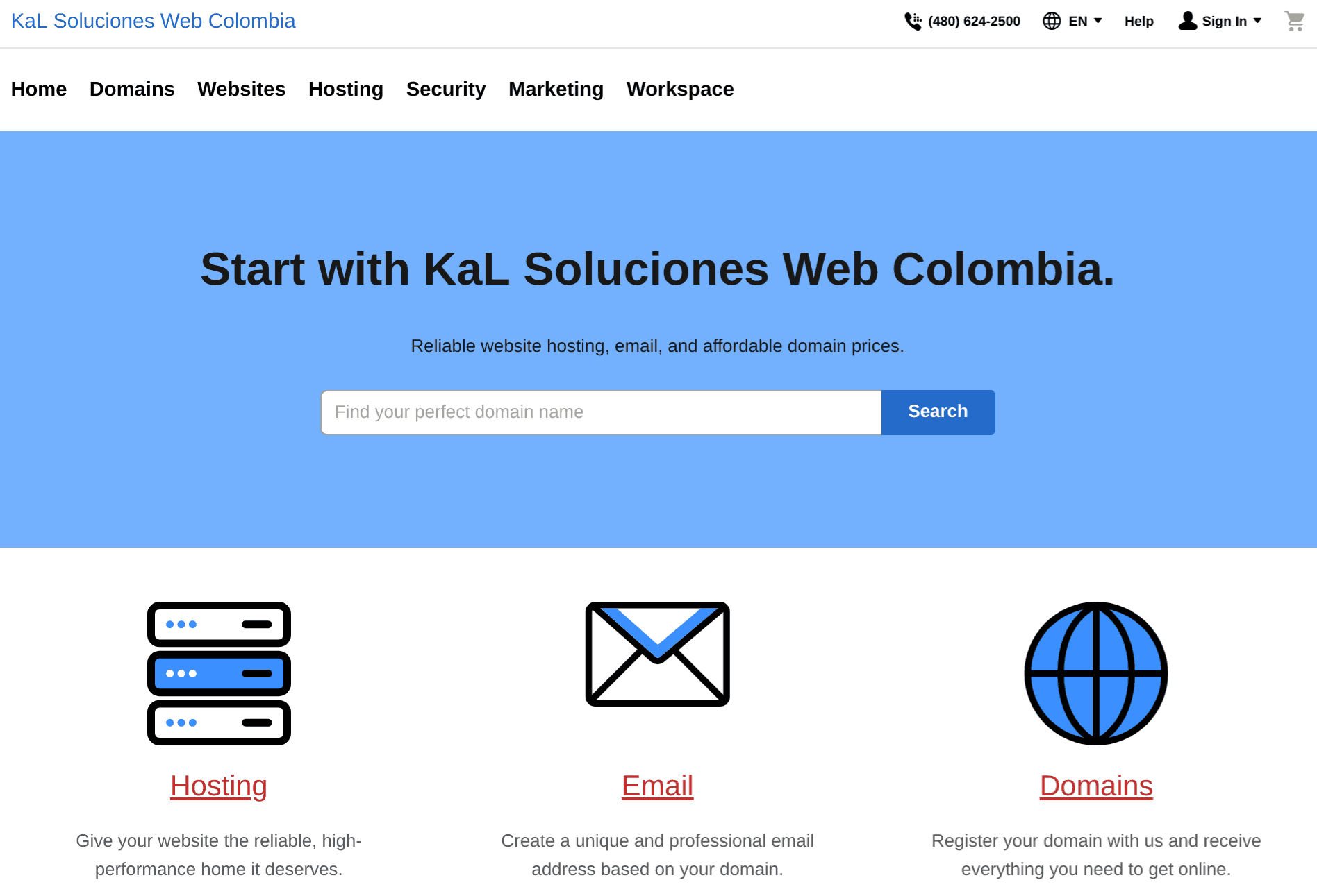KaL Soluciones Web Colombia overview1