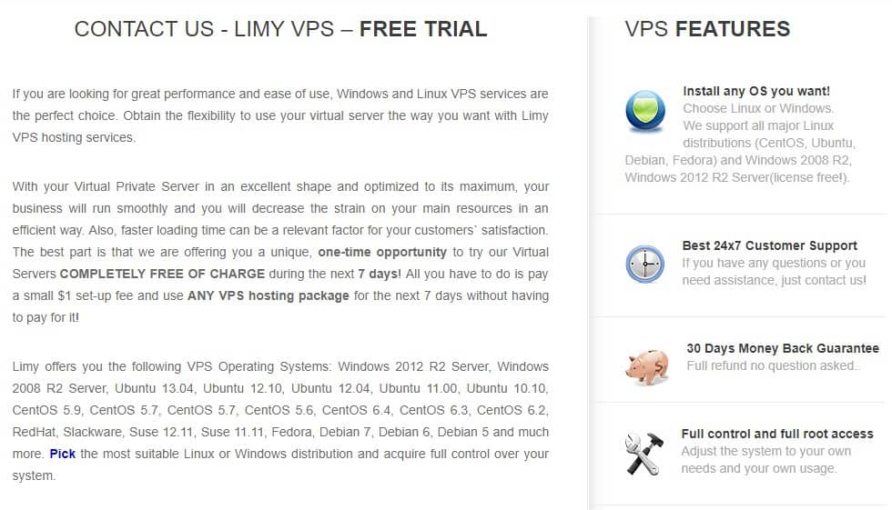 Limy VPS