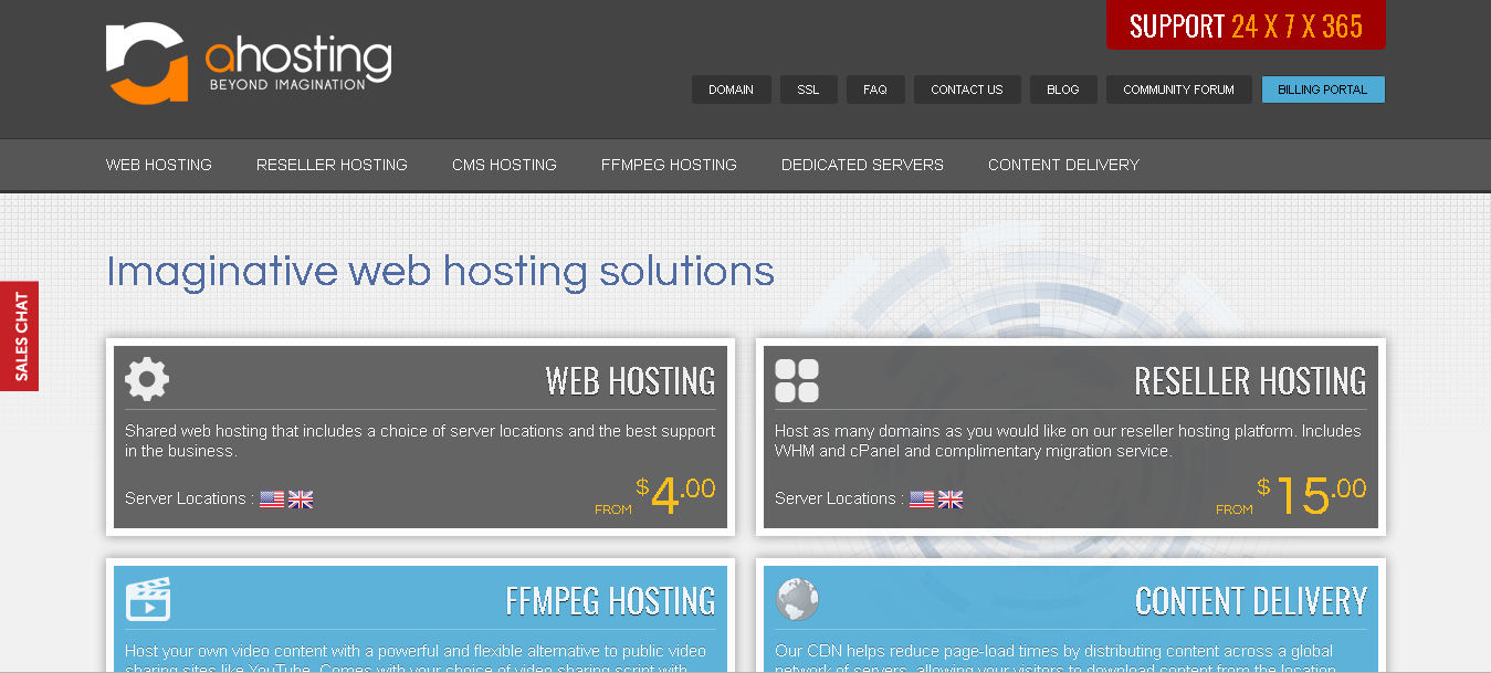 ahosting main