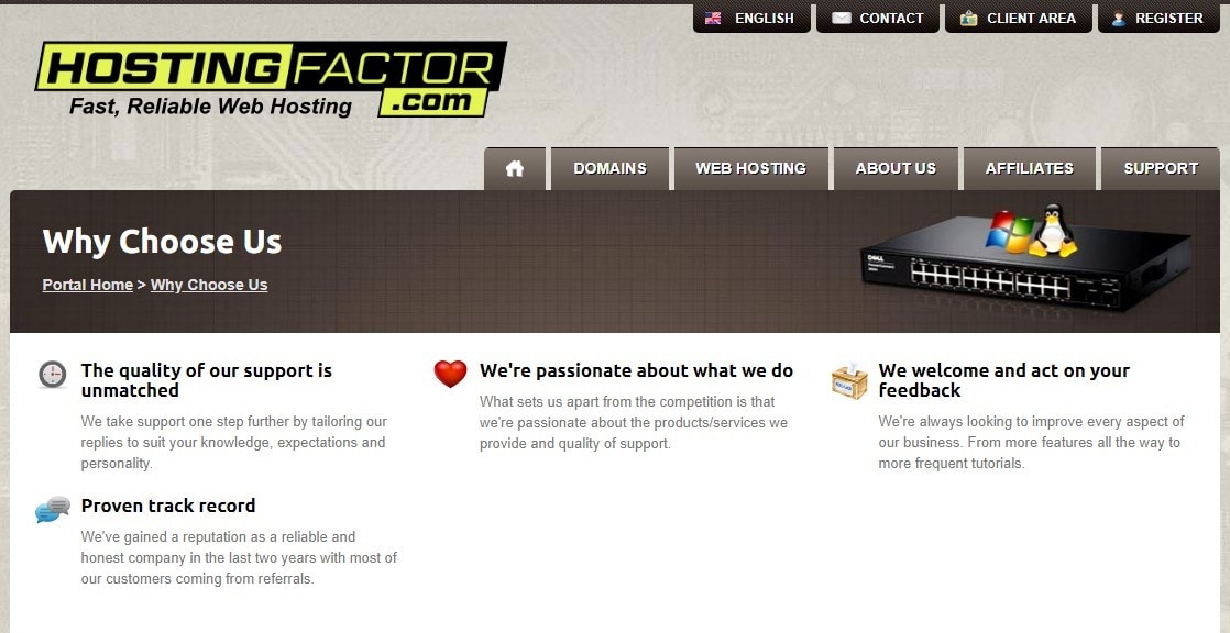 hostingfactor.com-support